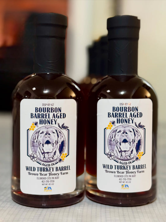 Bourbon Barrel Aged Honey
